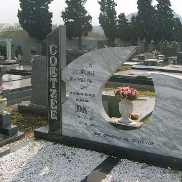 COETZEE Ida 1931-1989