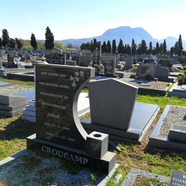 CROUCAMP Sarah 1900-1995