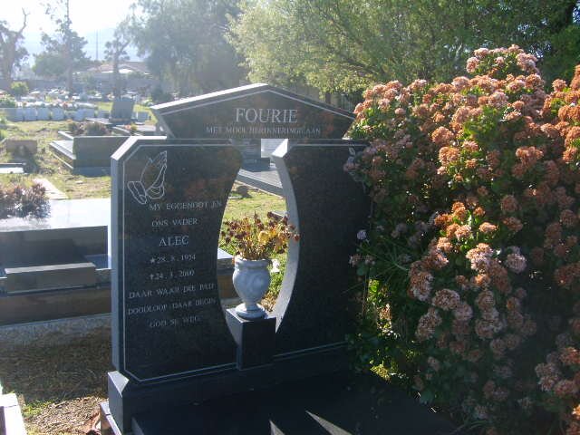 FOURIE Alec 1924-2000