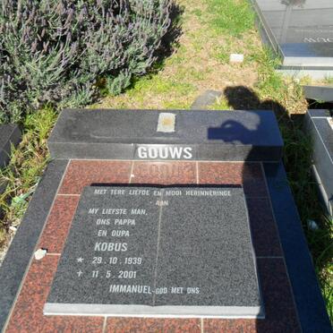 GOUWS Kobus 1939-2001