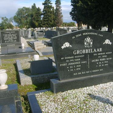 GROBBELAAR Evert Johannes 1909-1974 &amp; Jocoba Maria KOTIE 1902-1982