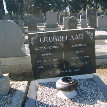 GROBBELAAR Jacobus Petrus 1898-1971 &amp; Cornelia 1903-2002