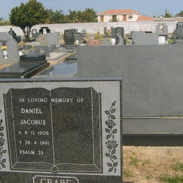GRABE Daniel Jacobus 1908-1991