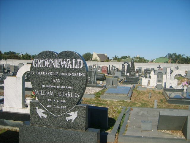 GROENEWALD William Charles 1948-1989
