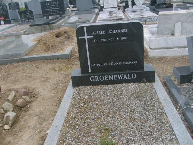 GROENEWALD Alfred Johannes 1907-1983