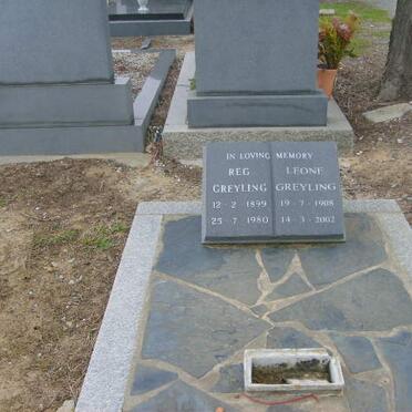 GREYLING Reg 1899-1980 &amp; Leone 1908-2002