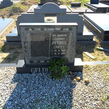 GELDENHUYS Petrus 1927-1992