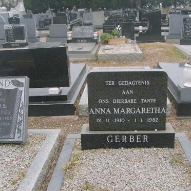 GERBER Anna Margaretha 1910-1982