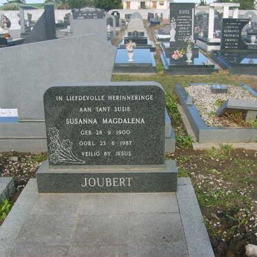 JOUBERT Susanna Magdalena 1900-1987