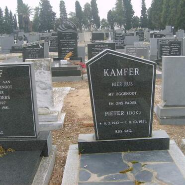 KAMFER Pieter 1922-1982