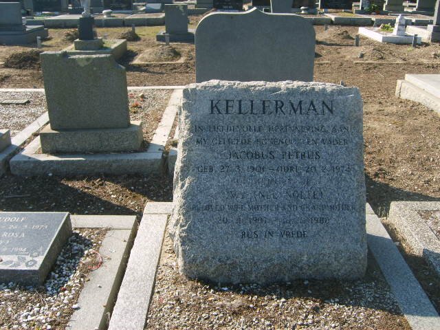 KELLERMAN Jacobus Petrus 1901-1974 &amp; ? NOLTE 1907-1981