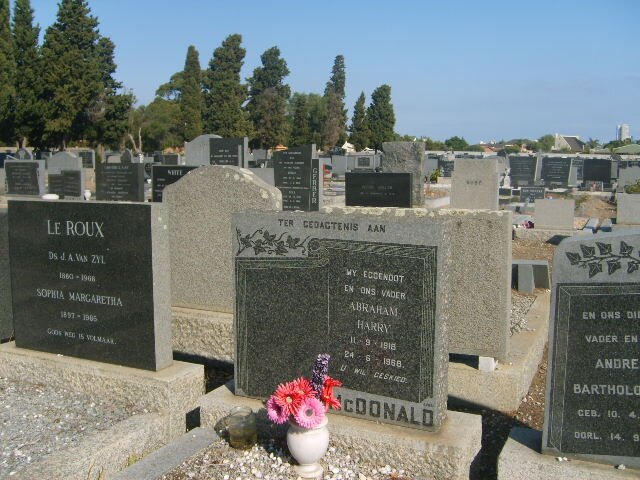 McDONALD Abraham Harry 1918-1968