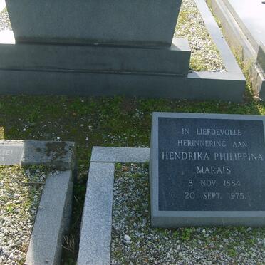 MARAIS Hendrika Philippina 1884-1975