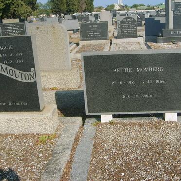 MOMBERG Bettie 1912-1966