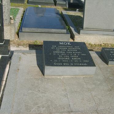 MOK Isidore Amon 1903-1984 &amp; Debora nee BURKE 1910-1983