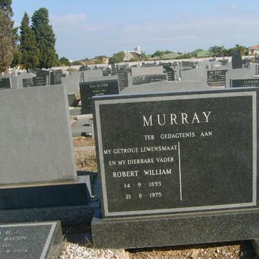 MURRAY Robert William 1895-1975