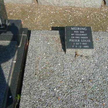 MEIRING Pieter Louis 1907-1985