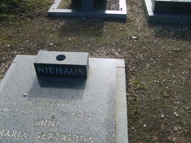 NIEHAUS Maria Gertruida