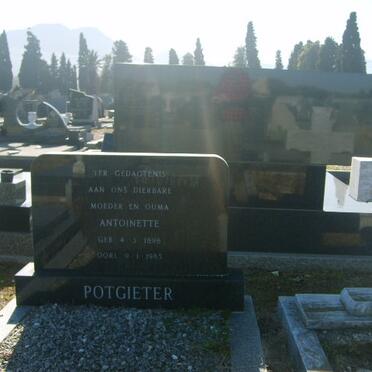 POTGIETER Antoinette 1898-1985