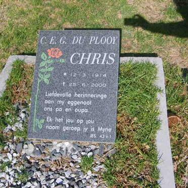 PLOOY C.E.G., du 1914-2000