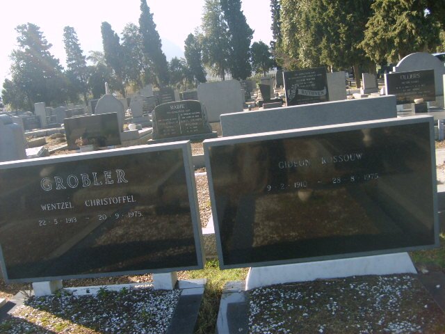 ROSSOUW Gideon 1910-1975