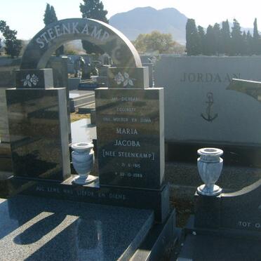 STEENKAMP Maria Jacoba nee STEENKAMP 1915-1989