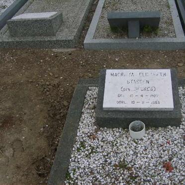 STASSEN Magrieta Elizabeth nee BEUKES 1907-1983