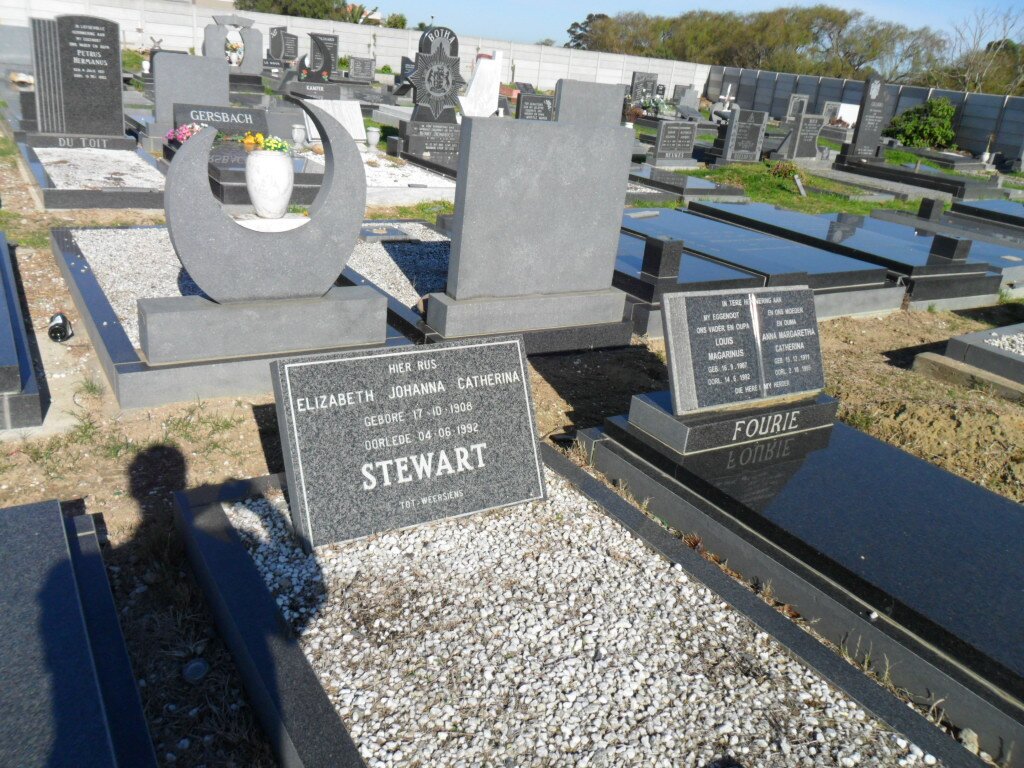 STEWART Elizabeth Johanna Catherina 1908-1992