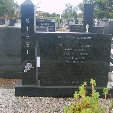 STEYL Izak Johannes 1926-1976