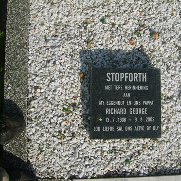 STOPFORTH Maria Elizabeth 1904-1972