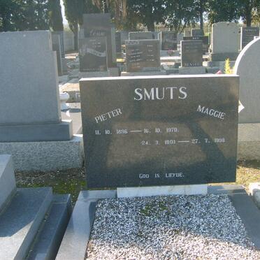 SMUTS Pieter 1896-1970 &amp; Maggie 1893-1998