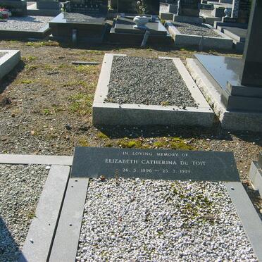 TOIT Elizabeth Catherina, du 1896-1979