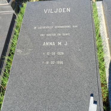 VILJOEN Anna M.J. 1929-1996
