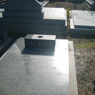 VILJOEN Maria Elizabeth ?-1987