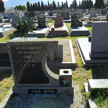 WYK Gert, van 1934-1995