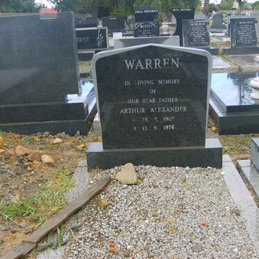 WARREN Arthur Alexander 1905-1976