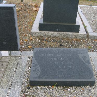 WEIDEMAN Daniel Jacobus 1893-1976