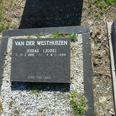 WESTHUIZEN Josias, van der 1932-1994