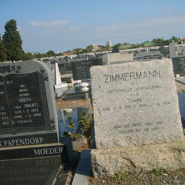 ZIMMERMANN Zimmie 1916-1974