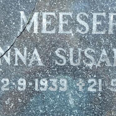 MEESER Anna Susanna 1939-1993