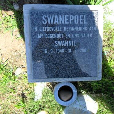 SWANEPOEL Swannie 1948-2001