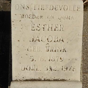 AARDE Esther Jacoba, van nee BRINK 1879-1976