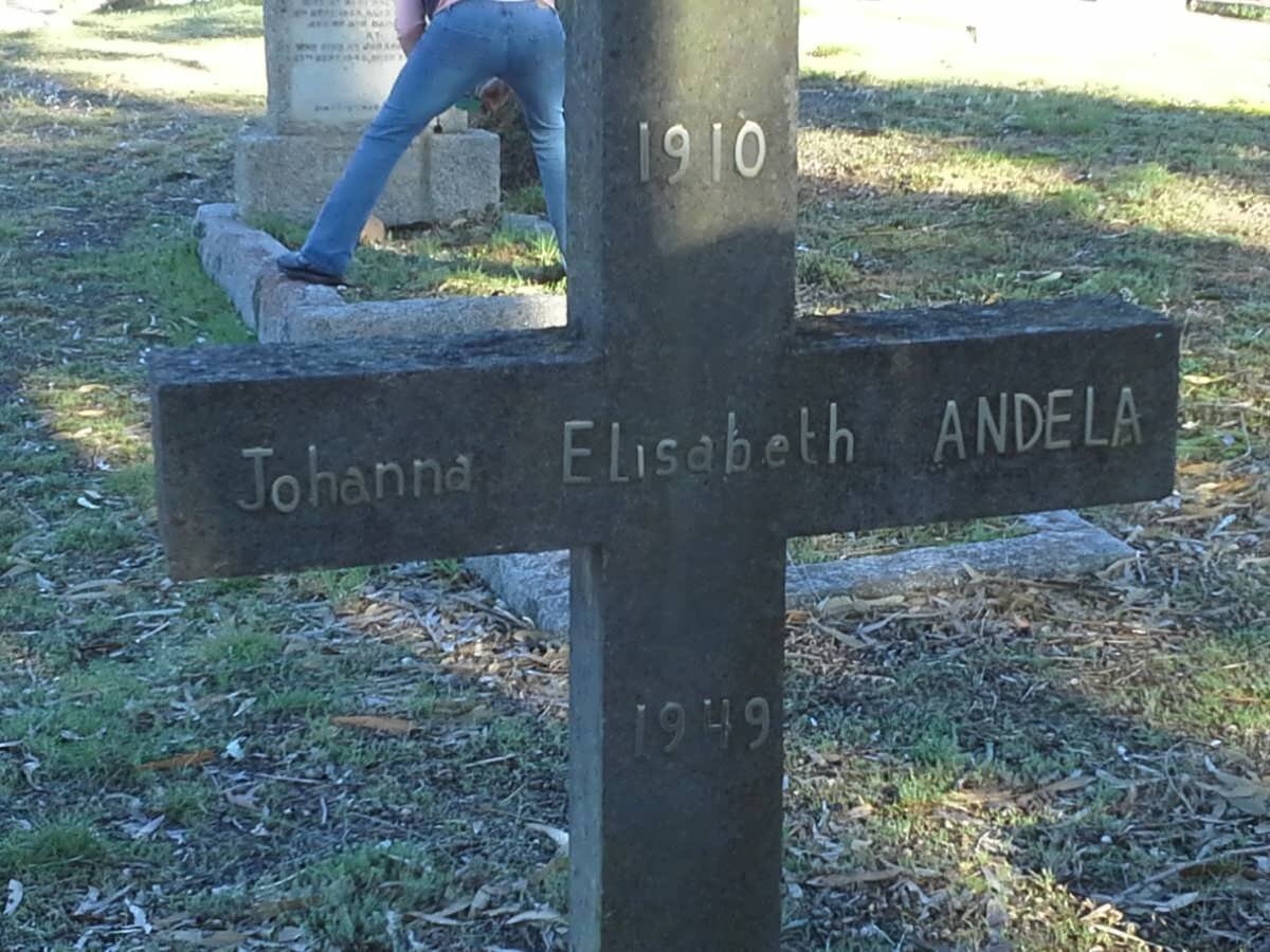 ANDELA Johanna Elisabeth 1910-1949
