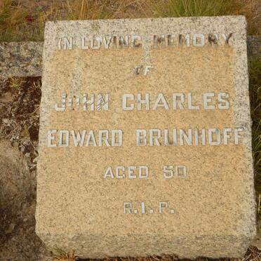 BRUNHOFF John Charles Edward