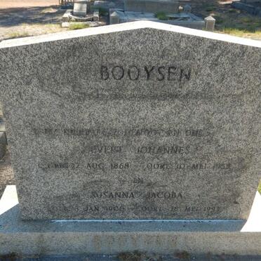 BOOYSEN Evert Johannes 1868-1955 &amp; Susanna Jacoba 1900-1993