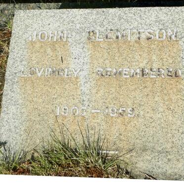 CLEMITSON John 1905-1959
