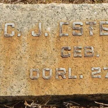 ESTERHUIZEN C.J. 1864-1953