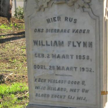 FLYNN William 1858-1952 &amp; Sarah F. DOUGLAS 1856-1935