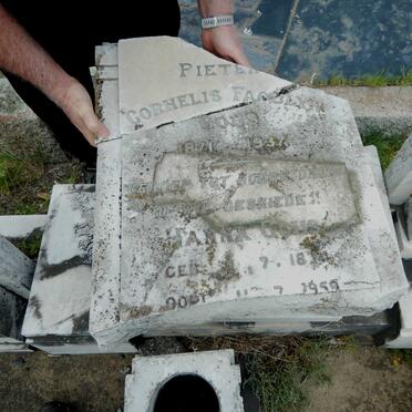 GOUS Pieter Cornelis Faculyn 1871-1937 &amp; Hanna 1874-1959