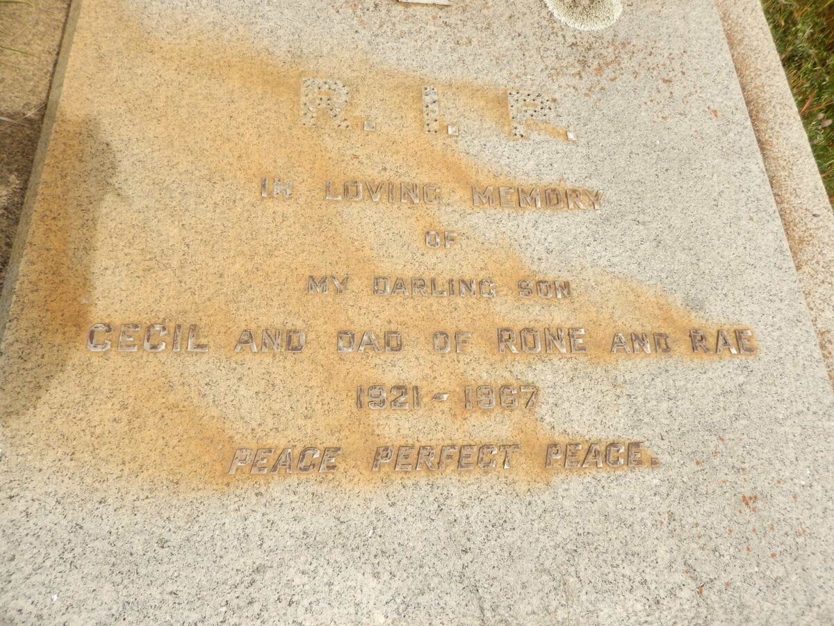 GILL Cecil 1921-1967